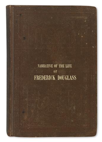 DOUGLASS, FREDERICK. Narrative of the Life of Frederick Douglass, an American Slave, Written by Himself.